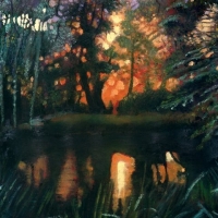 Sunset at the Pond