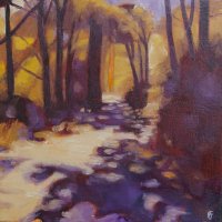 0511-Penelope-Fulljames.-Arriving.-oils-£525
