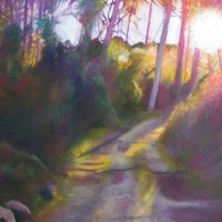 EVENING WALK   SOLD