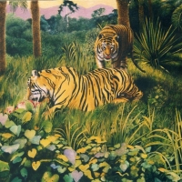 Tigers at Lunch